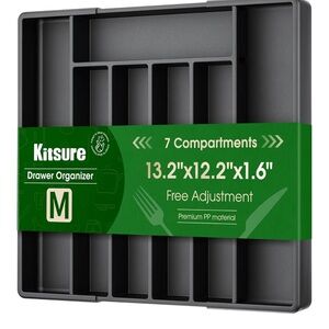 New Drawer Expandable Drawer Organizer Utensil Desk